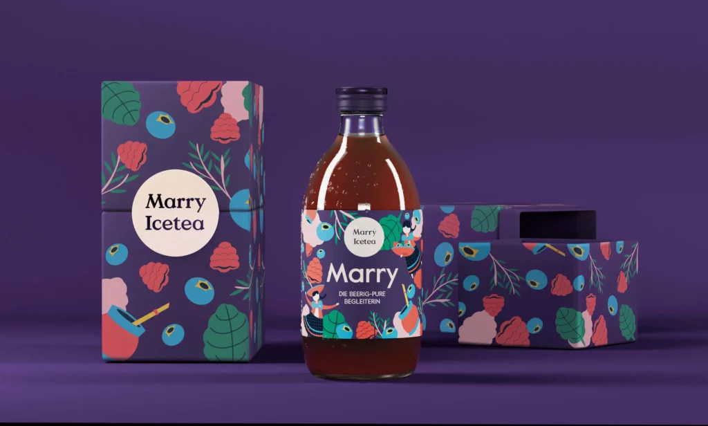 marry icetea mit verpackung